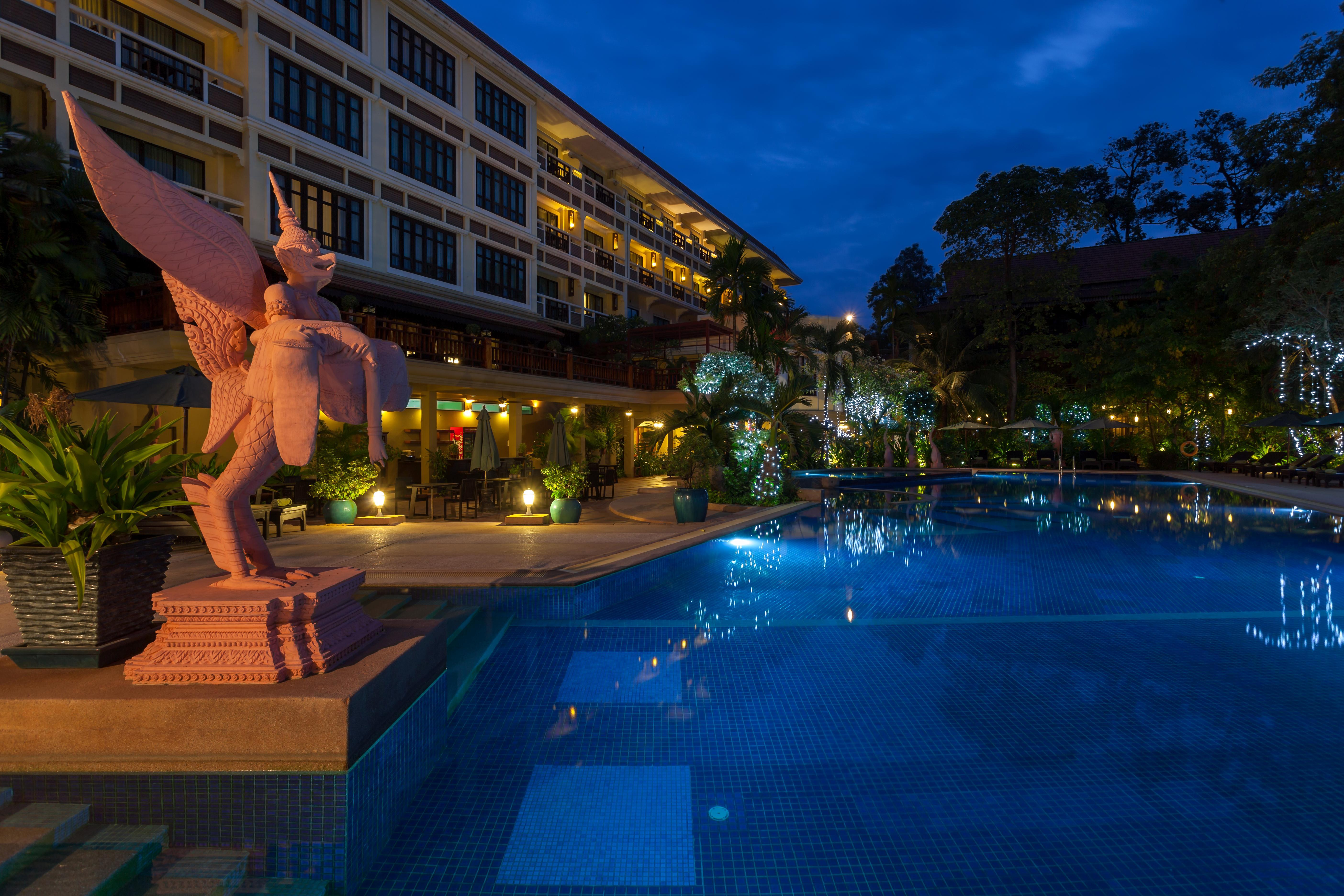 ปริ้นซ์ ดังกอร์ โฮเต็ล แอนด์ สปา Hotel เสียมราฐ ภายนอก รูปภาพ
